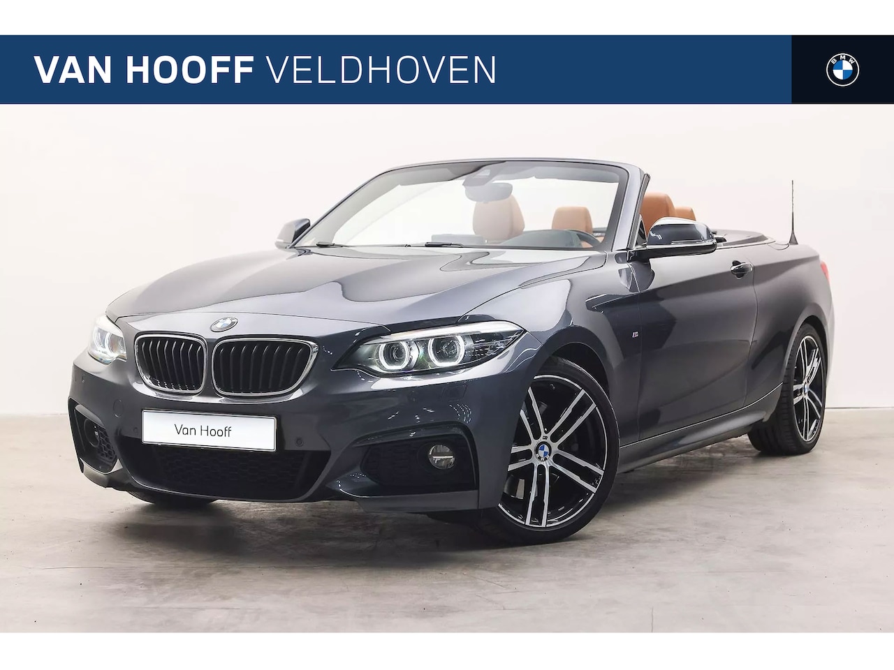 BMW 2-serie Cabrio - 230i High Executive M Sport Automaat / Sportstoelen / Comfort Access / M Sportonderstel / - AutoWereld.nl