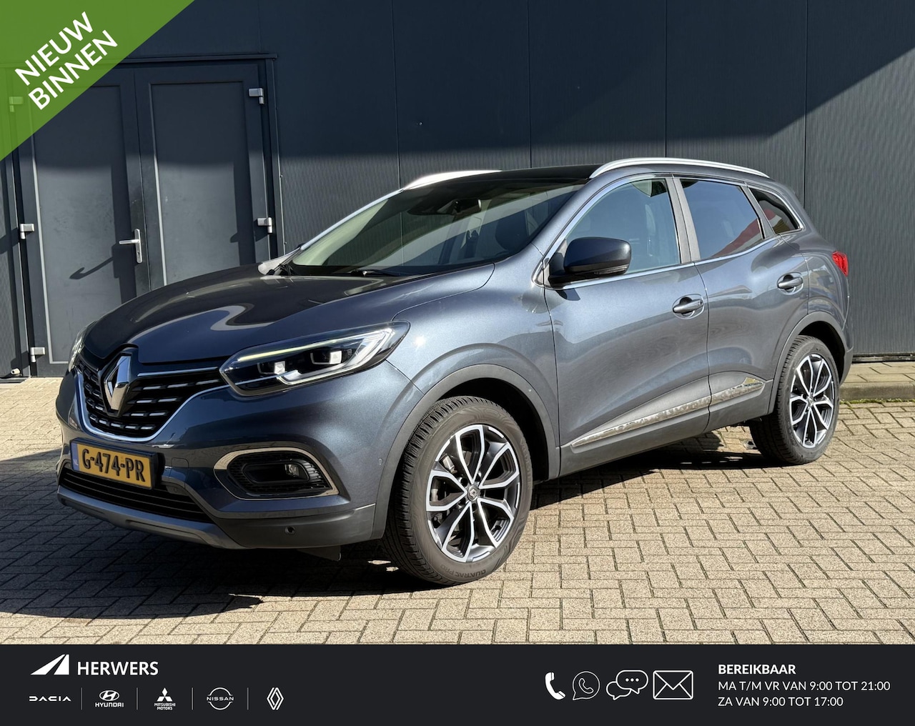 Renault Kadjar - 1.3 TCe Intens / Automaat / Cruise Control / Climate Control / Panoramadak / Navigatie / C - AutoWereld.nl