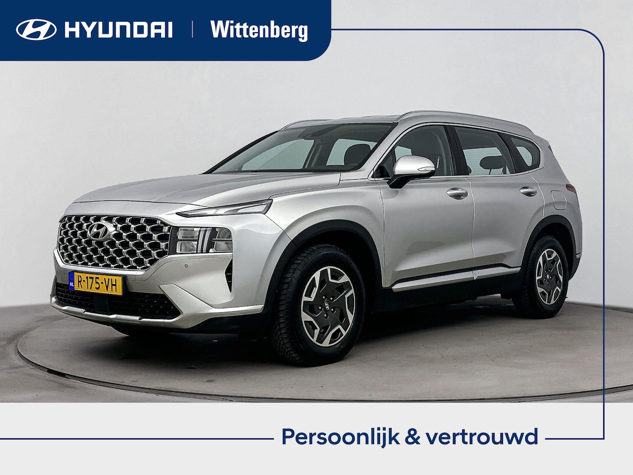 Hyundai Santa Fe - 1.6 T-GDI HEV COMFORT | TREKHAAK | CHIQUE BRUIN LEDER | 17'' LM VELGEN | CLIMA | CAMERA | - AutoWereld.nl