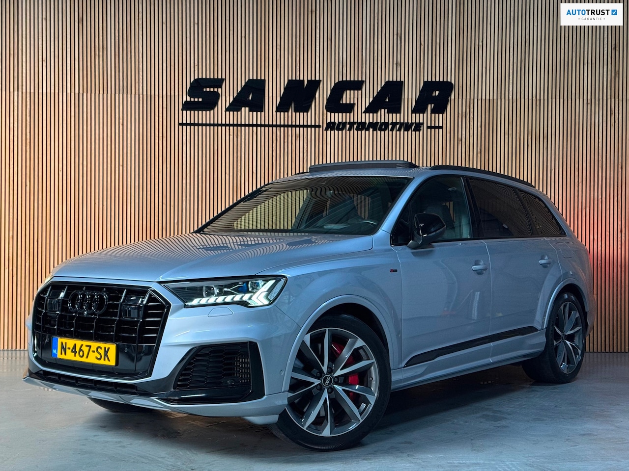 Audi Q7 - 60 TFSI e quattro S Competition PANO|LUCHTVERING|TREKHAAK|HUD|B&O|AMBIENT|360 CAM|ALARM|ST - AutoWereld.nl
