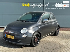 Fiat 500 - 0.9 TwinAir Blackjack *xenon *nieuw interieur *16”