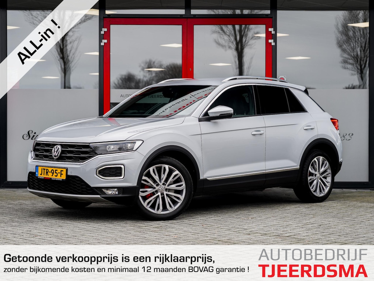 Volkswagen T-Roc - 2.0 TSI 4Motion Sport | Navigatie | Stoelverwarming | Parelmoer Lak | Adaptieve Cruise Con - AutoWereld.nl