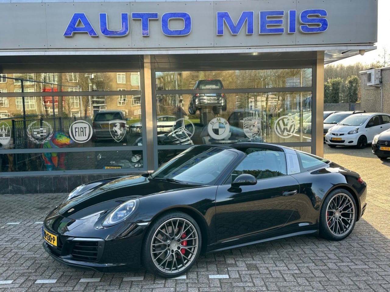 Porsche 911 Targa - 3.0 TARGA 4S Targa Navi Leer Cruise Telefoon - AutoWereld.nl