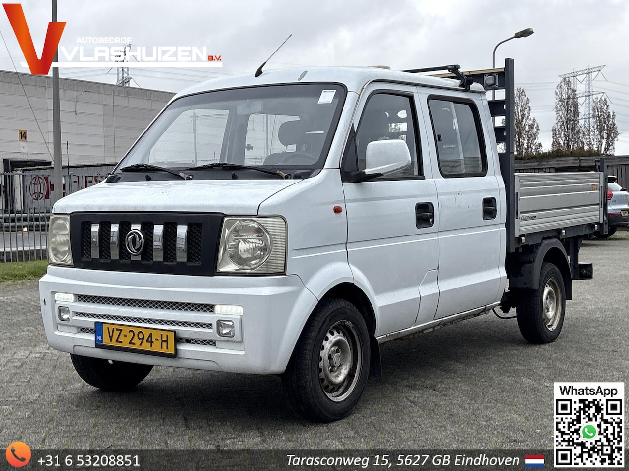 DFSK V-serie - V22 1.3 CNG Dubbel Cabine | € 3.950,- MARGE! | Benzine/CNG | Open Laadklep | - AutoWereld.nl