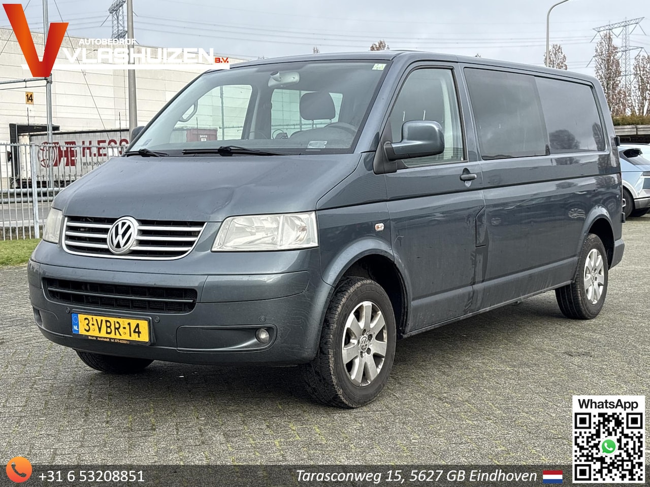 Volkswagen Transporter - 2.5 TDI 340 4Motion Trendline DC | € 4.850,- NETTO! | Airco | Cruise | PDC | Trekhaak | - AutoWereld.nl