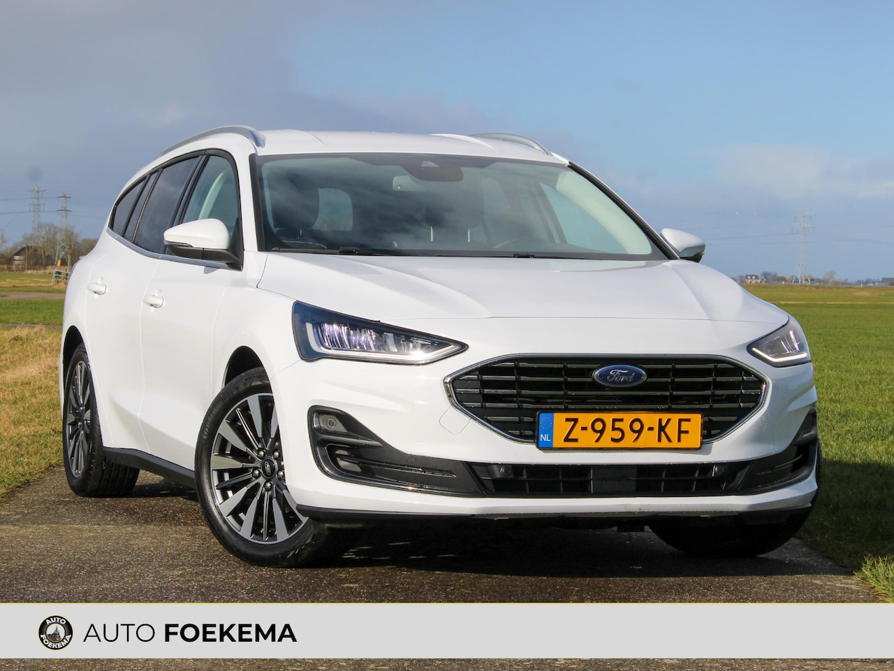 Ford Focus Wagon - 1.0 EcoBoost Hybrid Titanium X LED Virtual Cockpit Trekhaak - AutoWereld.nl