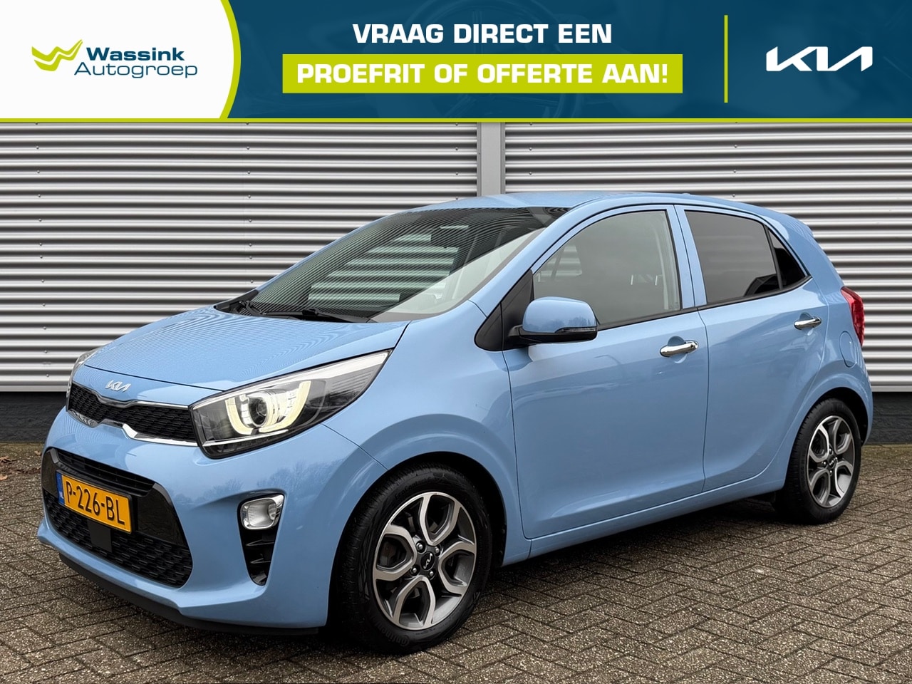 Kia Picanto - 1.0 DPi 5-zits DynamicPlusLine I Navigatie | Climate Control | Cruise Control | Camera | - AutoWereld.nl
