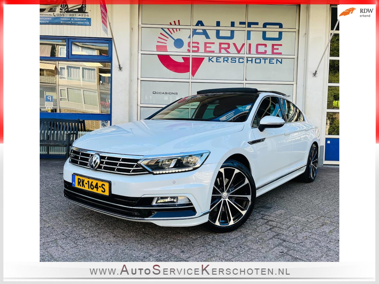 Volkswagen Passat - 1.6 TDI Highline Business R ***VIRTUAL, NL AUTO, NAP, PANO, FULL OPTION*** - AutoWereld.nl