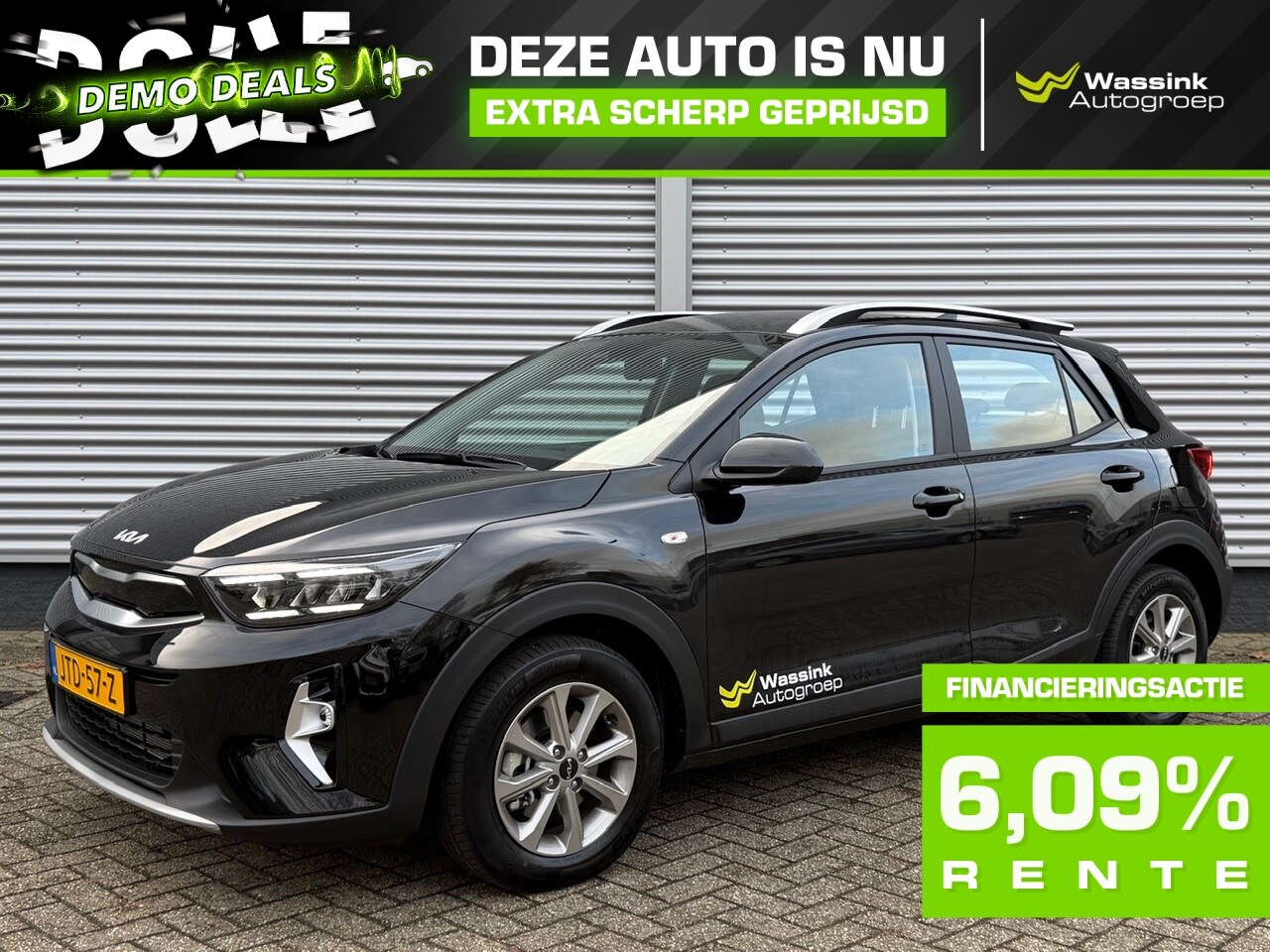 Kia Stonic - 1.0 T-GDi MHEV 100pk DynamicLine | Navigatie | Climate Control | Camera | - AutoWereld.nl