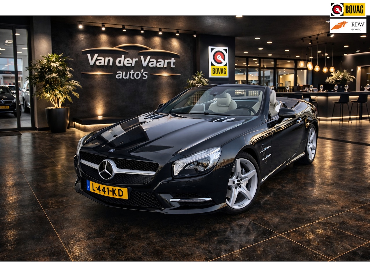 Mercedes-Benz SL-klasse Cabrio - 400AMG NAVI LEDER AUTOMAAT - AutoWereld.nl