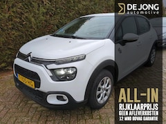 Citroën C3 - 1.2 PureTech You ALL-IN RIJKLAARPRIJS/Airco/Cruise Controle/Stoelverwarming