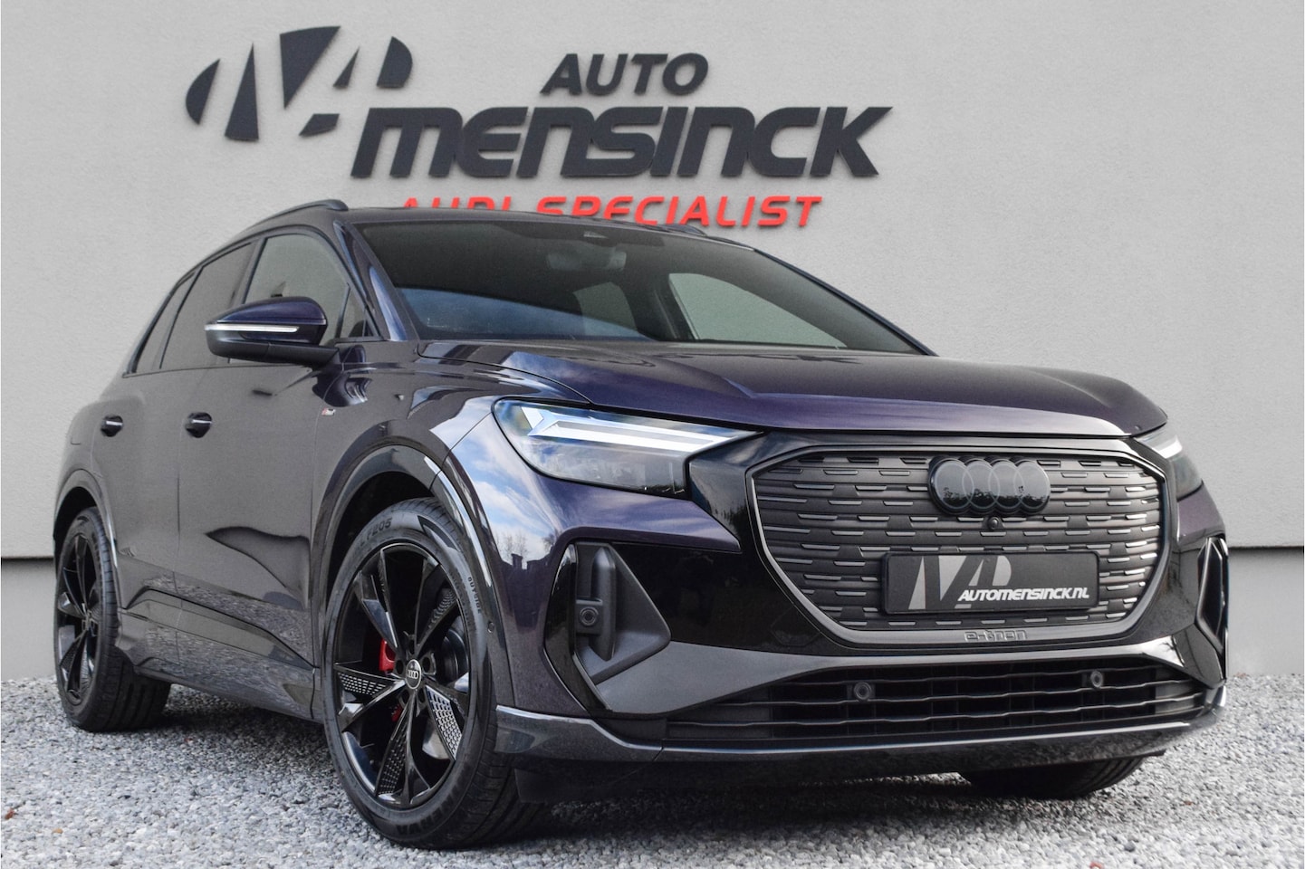 Audi Q4 e-tron - 40 / 2x S-line/ Head-Up Display/ Adaptive Cruise Control/ 150kW (204PK) - AutoWereld.nl