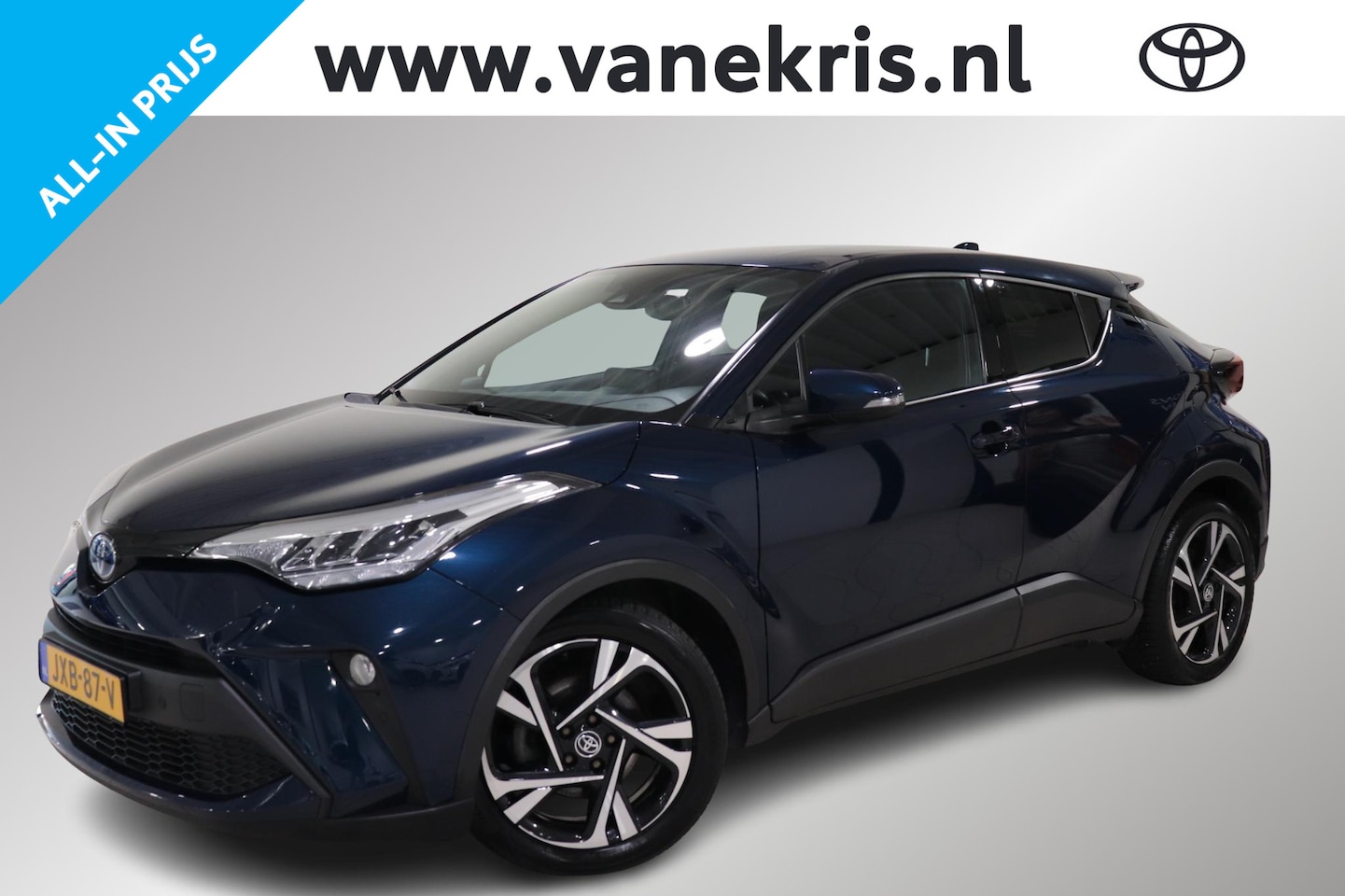 Toyota C-HR - 1.8 Hybrid Style 1.8 Hybrid Style, Limited, NAVI, BSM, Apple Carplay / Android Auto, Keyless, Camera! - AutoWereld.nl