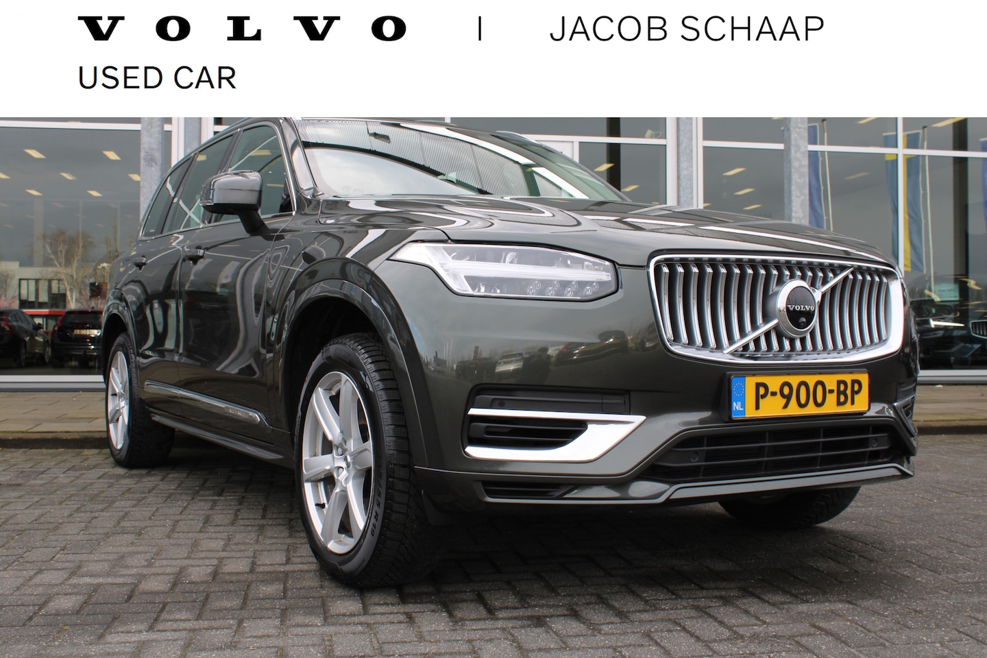 Volvo XC90 - 2.0 T8 Recharge AWD Inscription Expression | Schuif/kantel dak | BLIS | 7 Zitter | H & K A - AutoWereld.nl