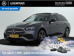Mercedes-Benz C-klasse Estate - 300 e AMG Plug-In Hybride AMG Line | Night Pakket | Trekhaak | Panorama Schuif-Kanteldak |