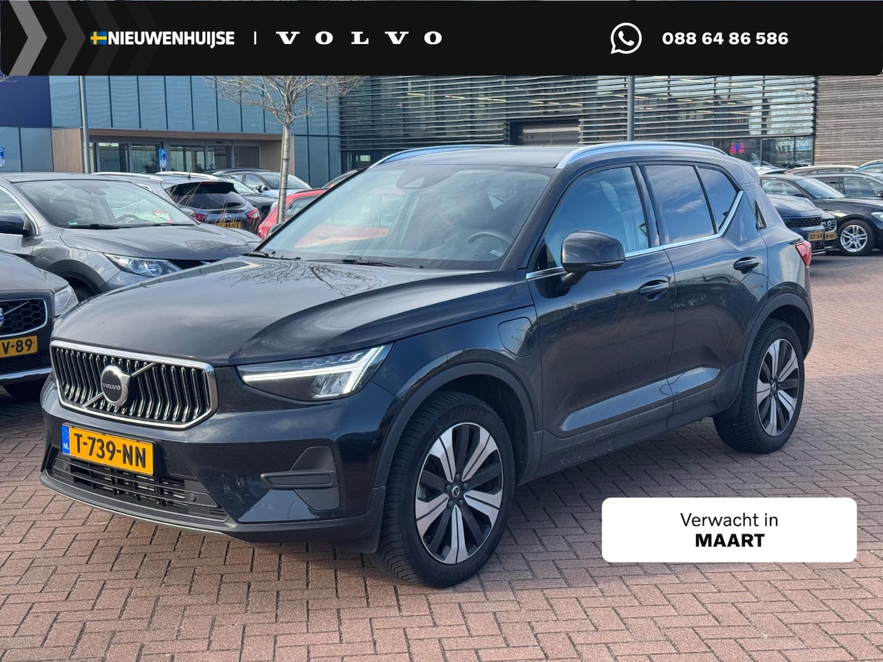 Volvo XC40 - 1.5 T5 Plug-in hybrid Plus Bright | Adaptieve Cruise Control | Trekhaak | Leder | Elektr. - AutoWereld.nl
