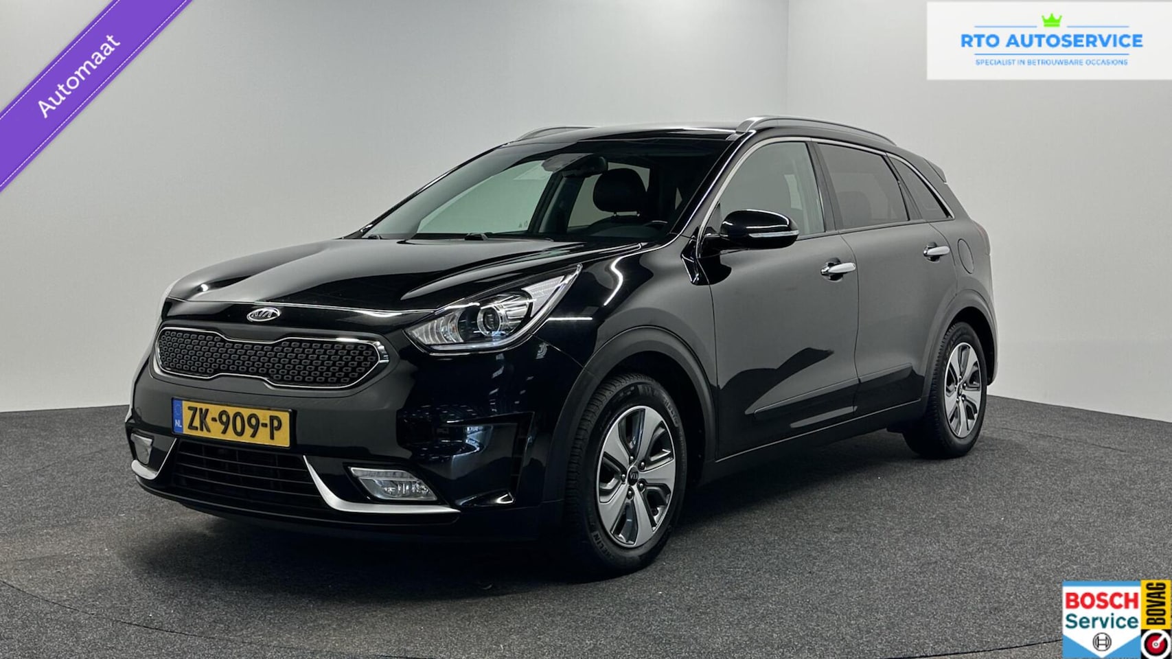 Kia Niro - 1.6 GDi Hybrid ExecutiveLine CAMERA NAVI ECC TREKHAAK CRUISE CARPLAY. - AutoWereld.nl