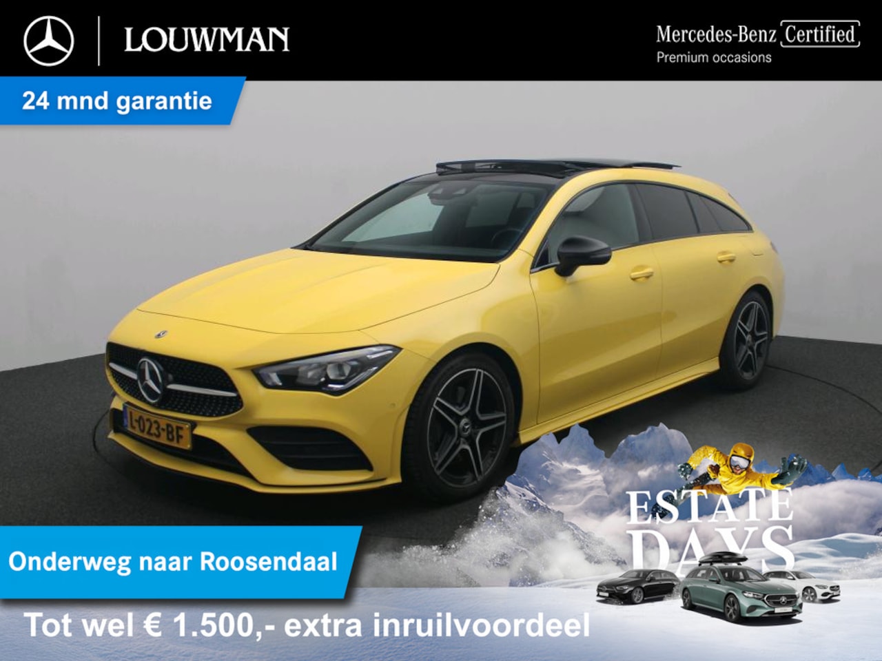 Mercedes-Benz CLA-klasse Shooting Brake - 200 Business Solution AMG Inclusief 48 maanden MB Certified garantie voor Europa. - AutoWereld.nl