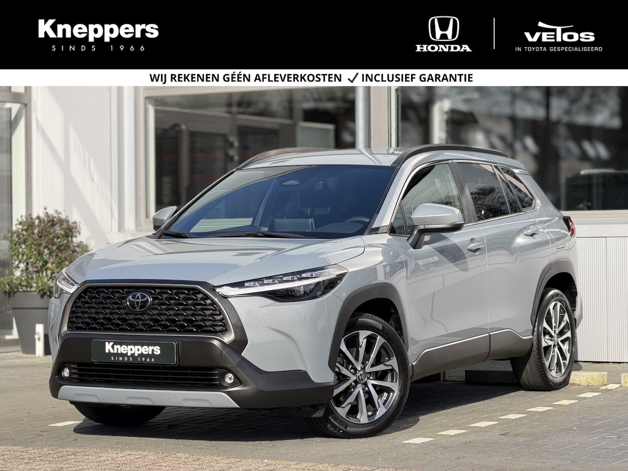 Toyota Corolla Cross - Hybrid 140 Dynamic | GEEN AFLEVERKOSTEN | Elektrische achterklep, Apple/Android, Draadloze - AutoWereld.nl