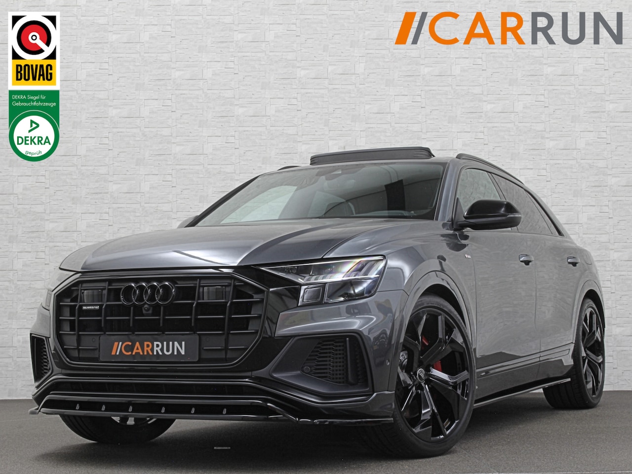 Audi Q8 - 60e 462PK Competition | RS-Stoelen | 360 Camera | ACC | Carbon | Panorama | Massage | Vent - AutoWereld.nl