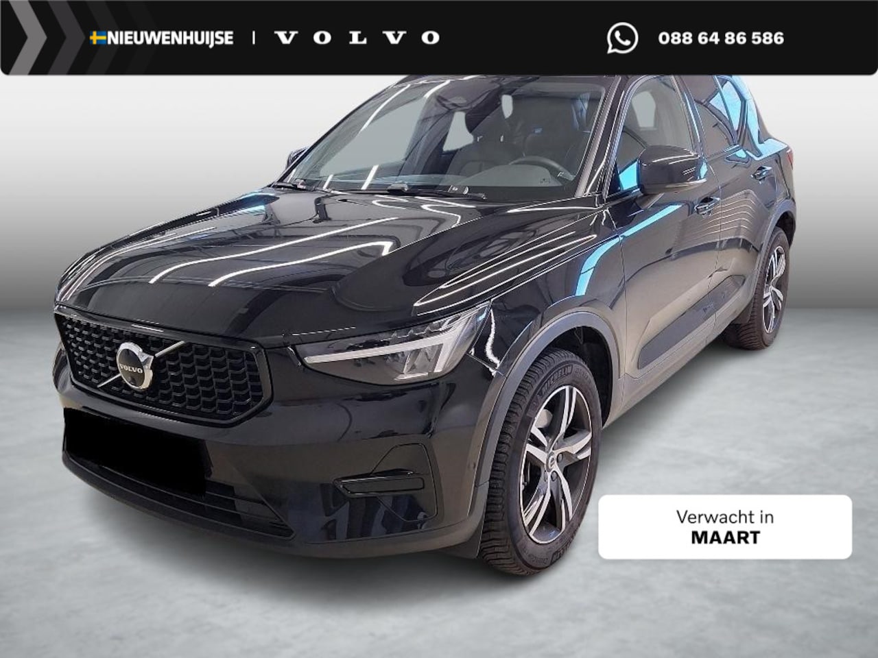 Volvo XC40 - 2.0 B4 Plus Dark | Lederen bekleding | 360 camera | Stoel- en stuurverwarming | Navigatie - AutoWereld.nl