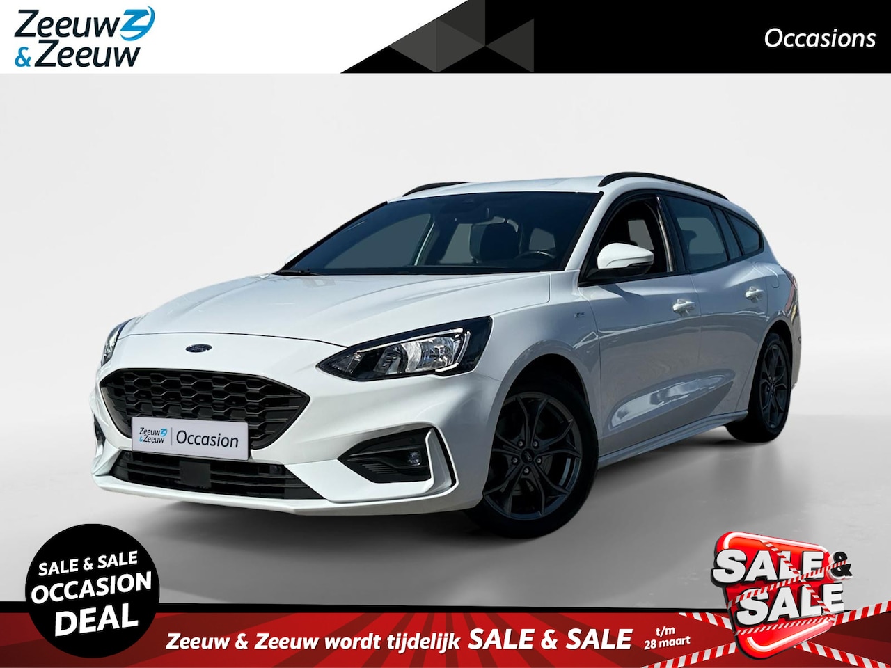 Ford Focus Wagon - 1.0 EcoBoost ST Line 125PK | Winter Pack | Comfort Pack | Keyless Entry | Climate Control - AutoWereld.nl