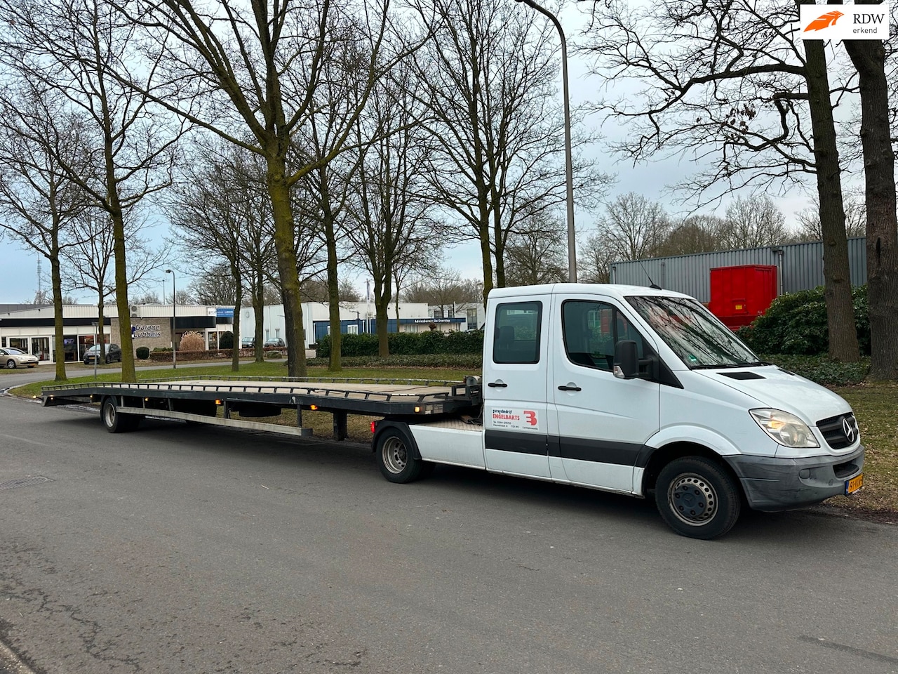 Mercedes-Benz Sprinter - 518 3.0 CDI 4-Deurs + QUALITY TRAILERS OPLA 55|NAP|AUTOMAAT - AutoWereld.nl