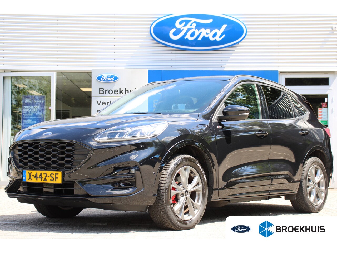 Ford Kuga - 2.5 PHEV ST-LINE X | AGR LEDER | DEALER-OH! | ADAPT. CRUISE | HEAD UP | WINTERPACK | BLIS - AutoWereld.nl