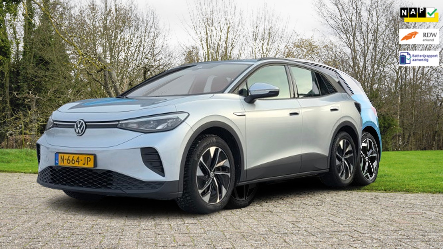 Volkswagen ID.3 - First Plus 58 kWh camera soh 91% - AutoWereld.nl