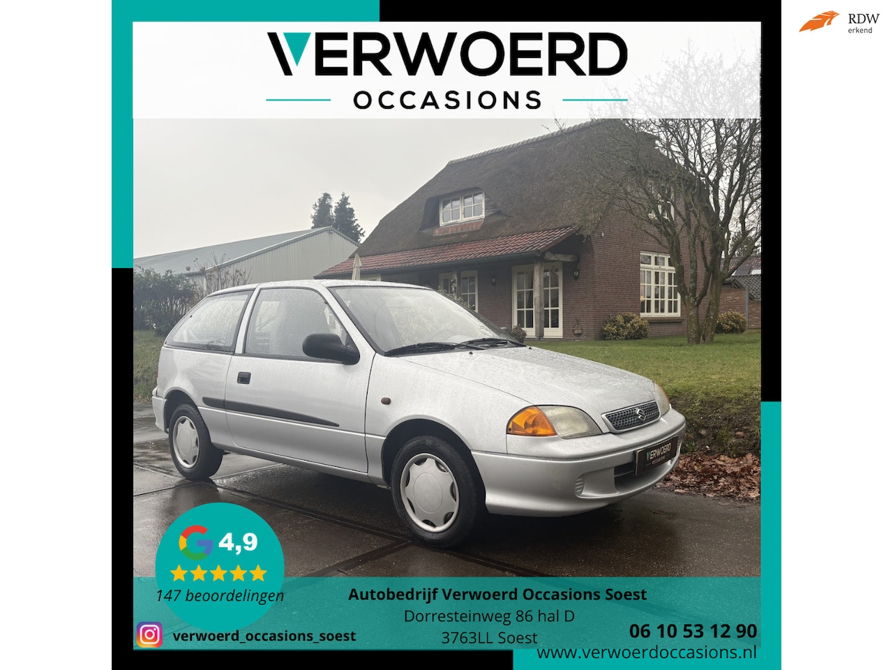 Suzuki Swift - 1.3-16V Summum|NAP|NL-AUTO|BOEKJES|ONDERHOUDEN|2 KEYS|ELEKTR.RAMEN|BOEKJES - AutoWereld.nl