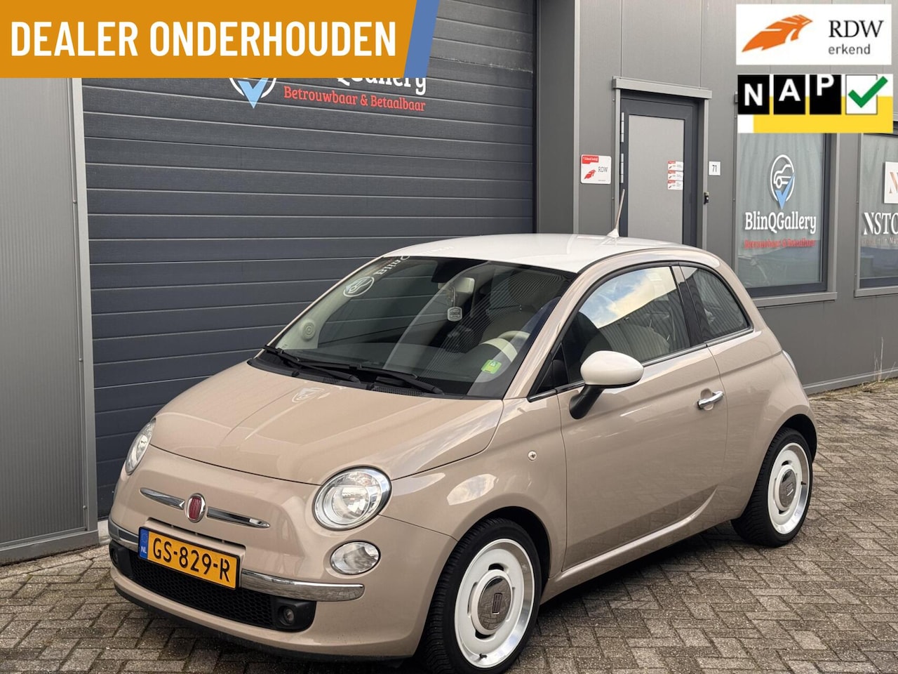 Fiat 500 - 0.9 TwinAir Turbo Vintage '57| Nw Apk| Virtua - AutoWereld.nl