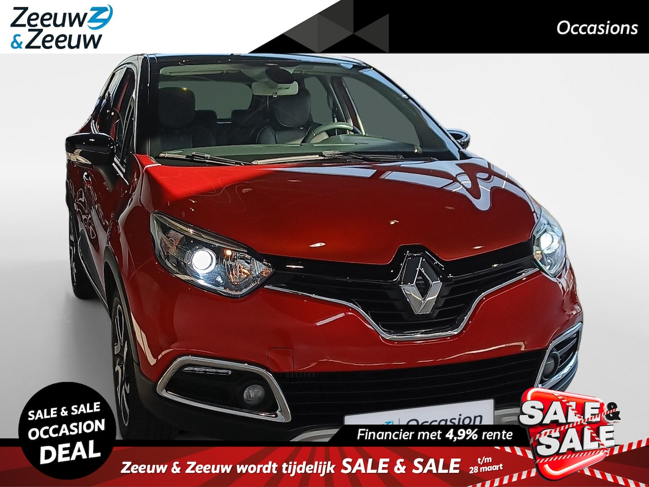 Renault Captur - 0.9 TCe Xmod *Lederen bekleding*Stoelverwaming*Navi+Camera*Cruise Control*LMV - AutoWereld.nl