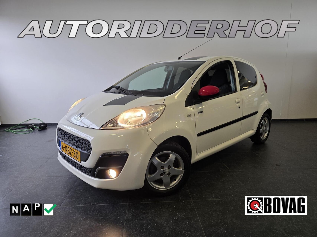 Peugeot 107 - 1.0 Sportium | 5drs | Airco | LMV - AutoWereld.nl