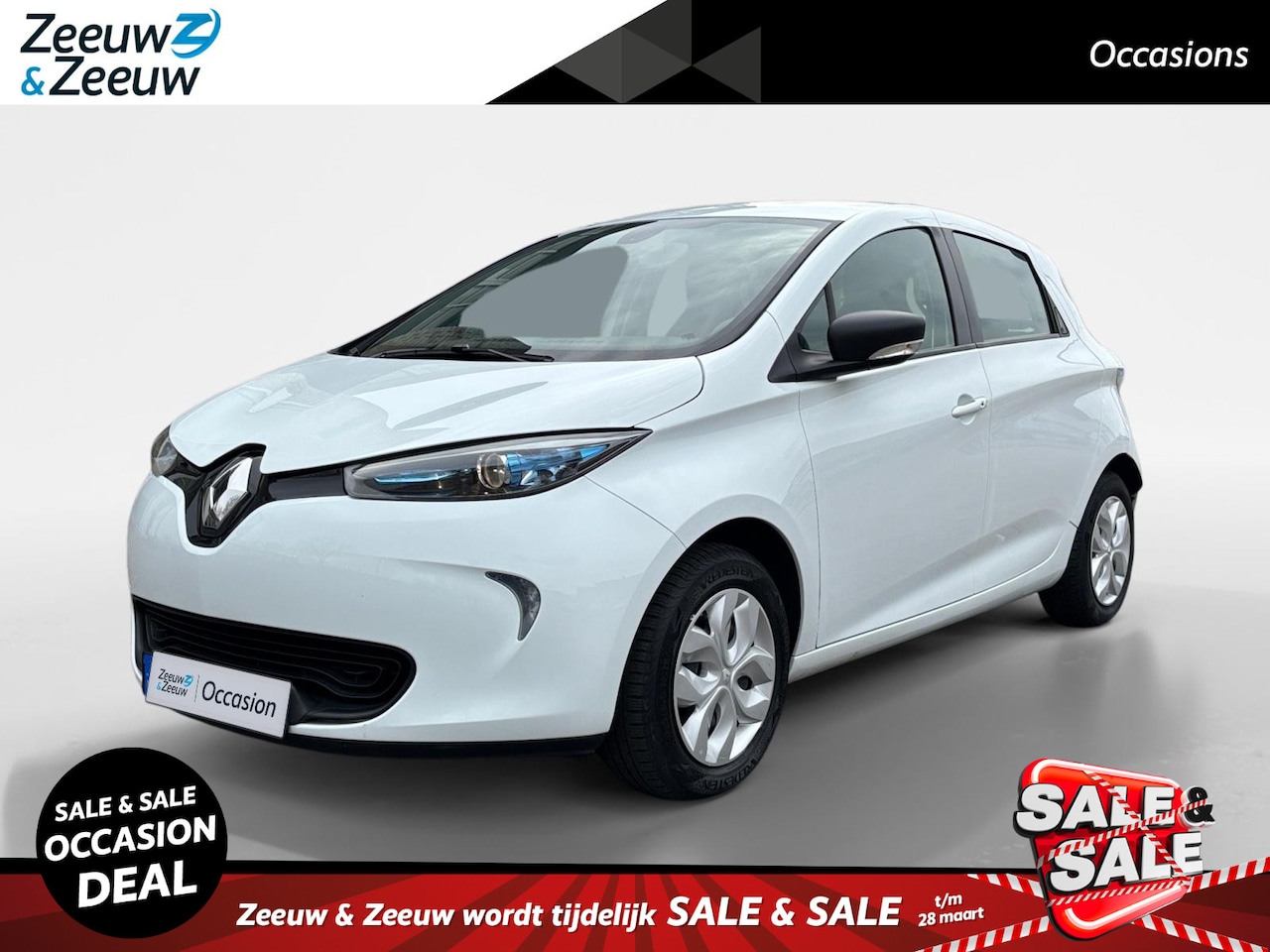 Renault Zoe - R90 Life 41 kWh | KOOP ACCU | NAVI | PDC | 12 MAANDEN BOVAG GARANTIE | - AutoWereld.nl