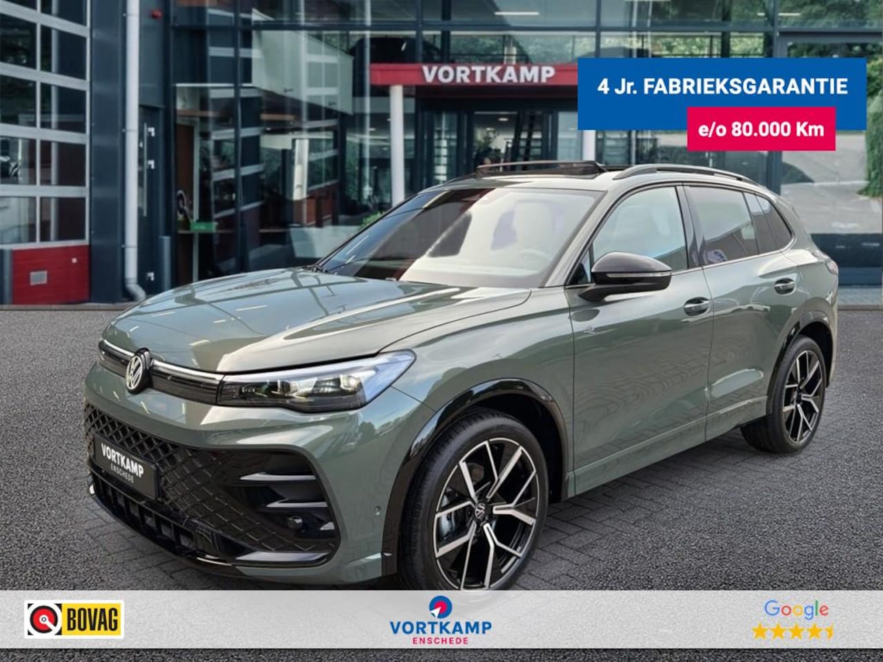 Volkswagen Tiguan - 1.5 eTSI R-LINE TREKHAAK/PANO-DAK/CAMERA/ACC/ELEK-KLEP/HUD - AutoWereld.nl