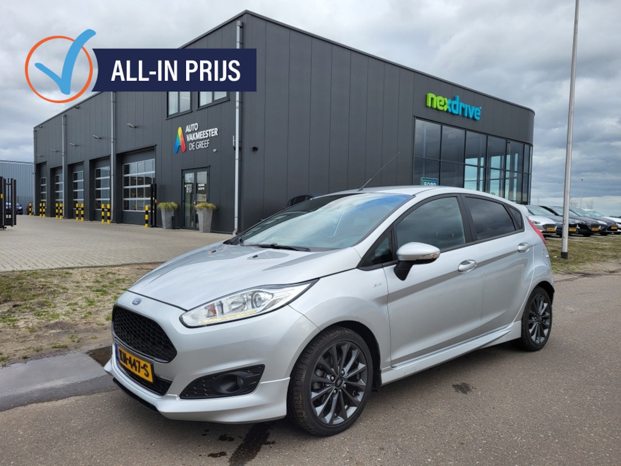 Ford Fiesta - 1.0 Ecoboost 100pk ST Line Cruise-contr. Stoelverwarming Nieuwe - AutoWereld.nl