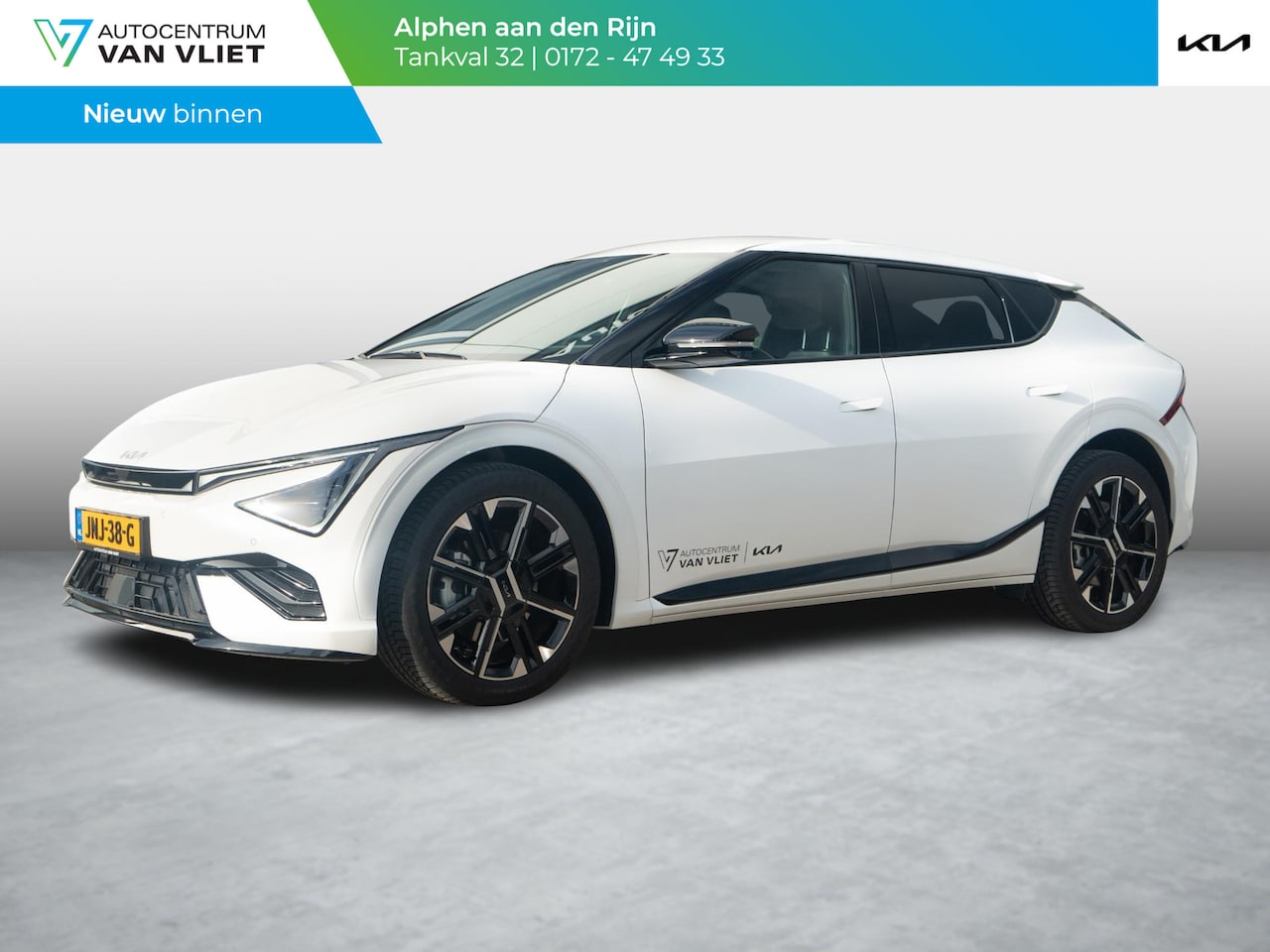 Kia EV6 - GT-Line Bussiness Edition | Stoel en stuurverwarming | Navi | Elektrische achterklep | - AutoWereld.nl