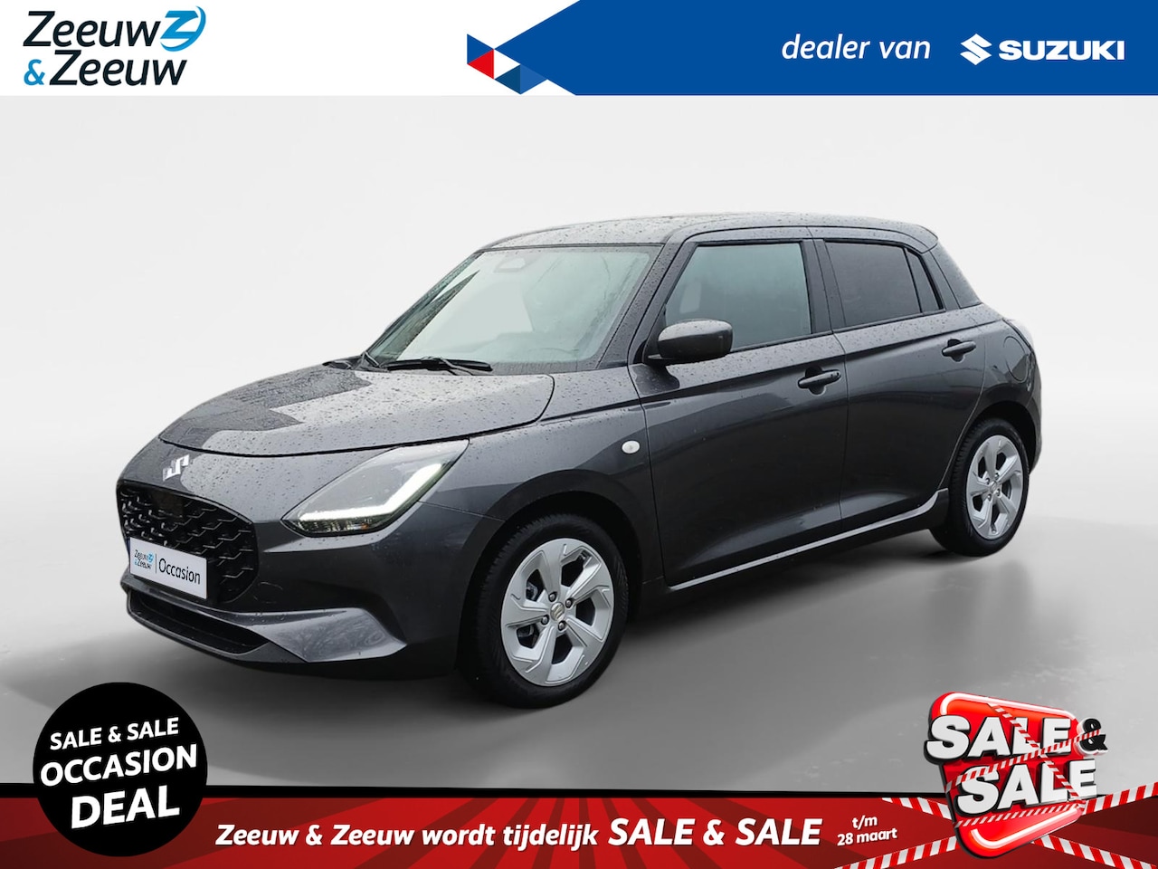 Suzuki Swift - 1.2 Select Smart Hybrid | GARANTIE 2035! | CAMERA | LM Velg | All Season Banden | - AutoWereld.nl