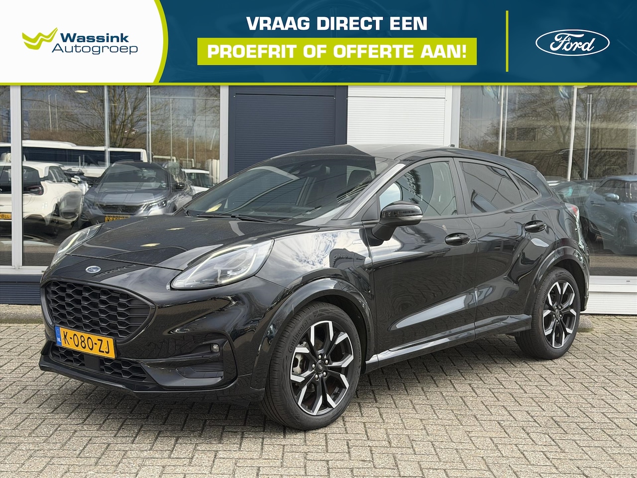 Ford Puma - 1.0i Ecoboost Hybrid 155pk ST-Line X | WINTERSALE |Navigatie | Parkeer sensoren | - AutoWereld.nl