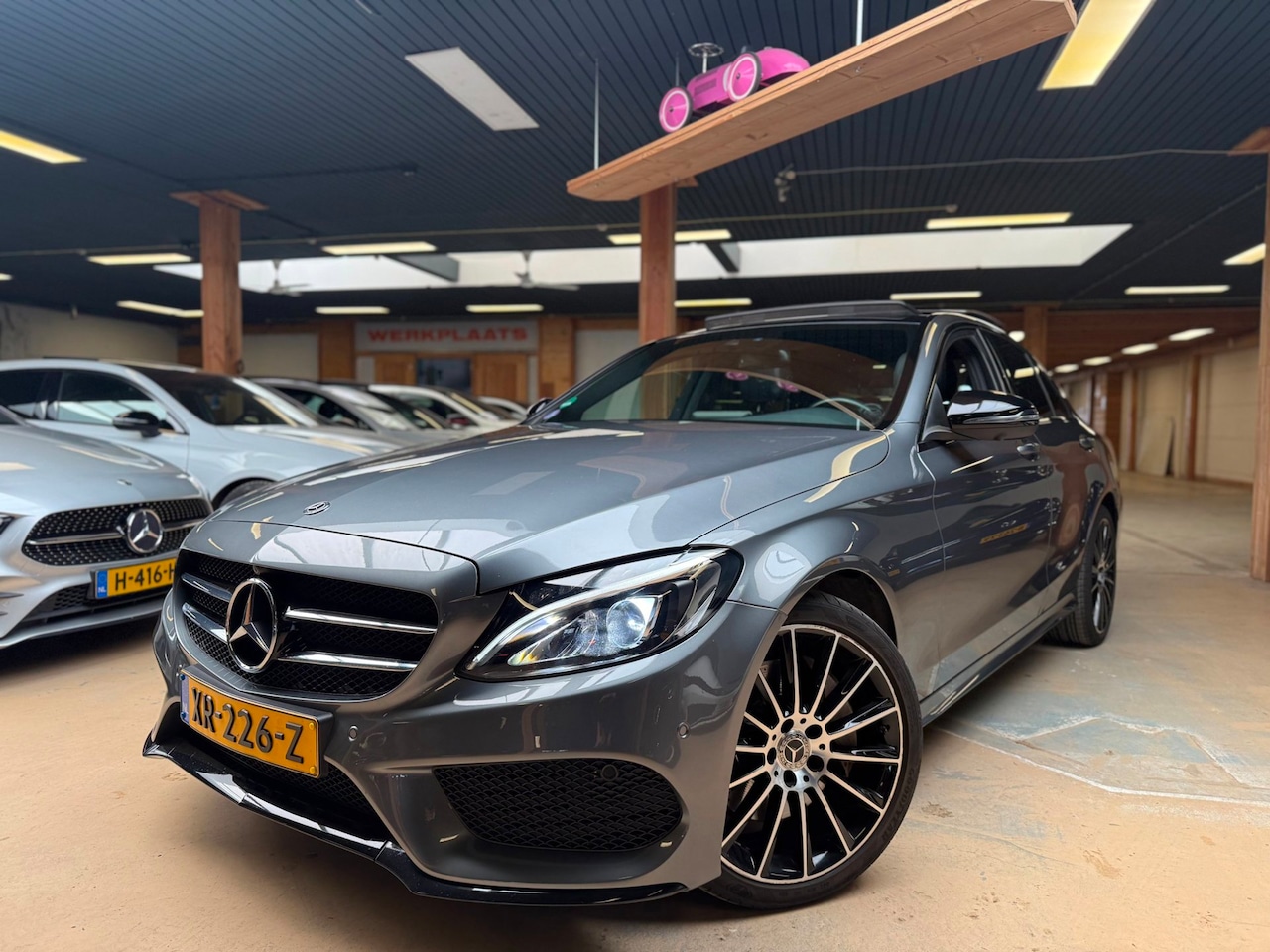 Mercedes-Benz C-klasse - 300 AMG Prestige Nwe Apk Pano Cruise Control - AutoWereld.nl