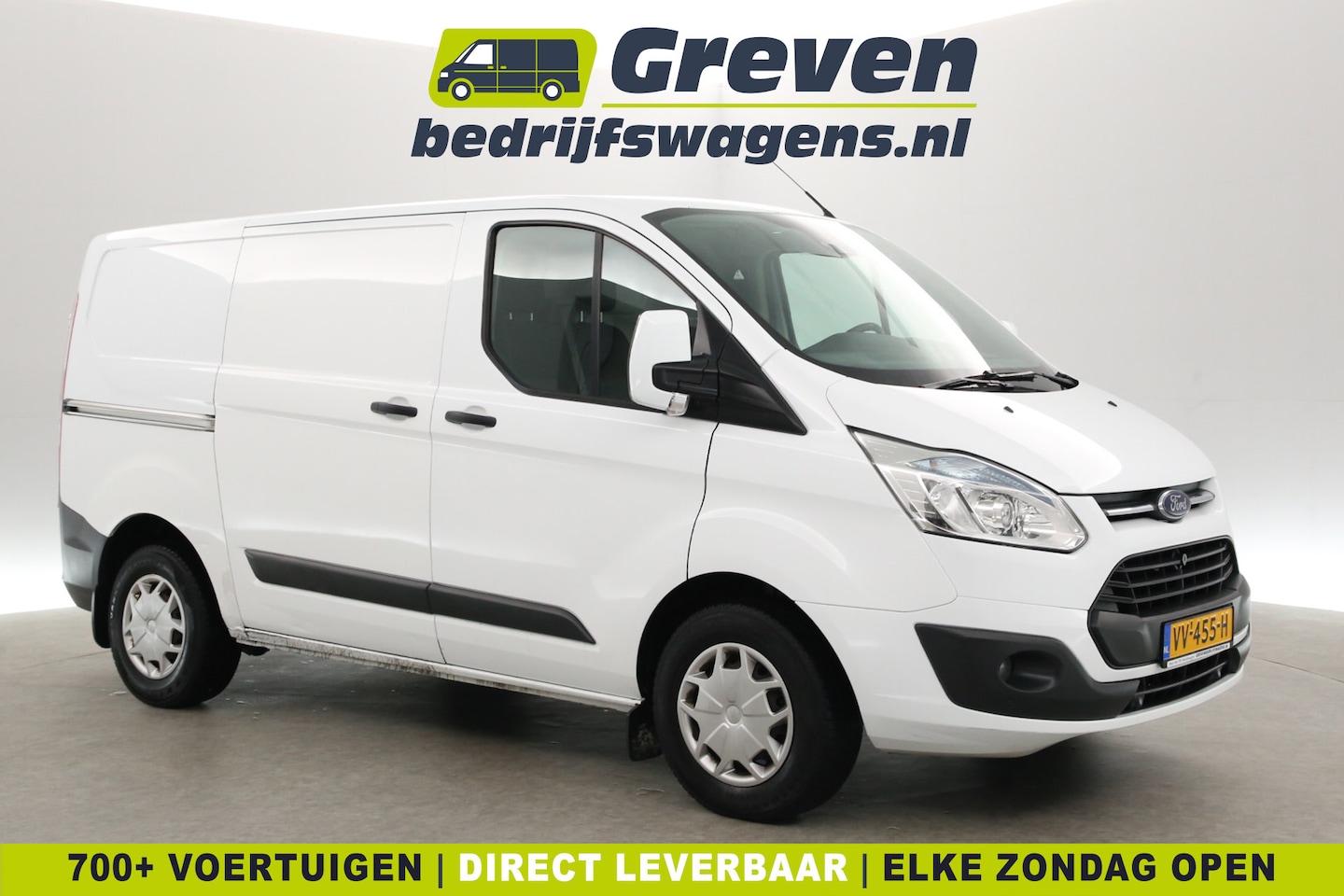 Ford Transit Custom - TDCI L1H1 | Airco | Cruise | 3 Zits | Navi | Trekh. | Parkeersens. - AutoWereld.nl