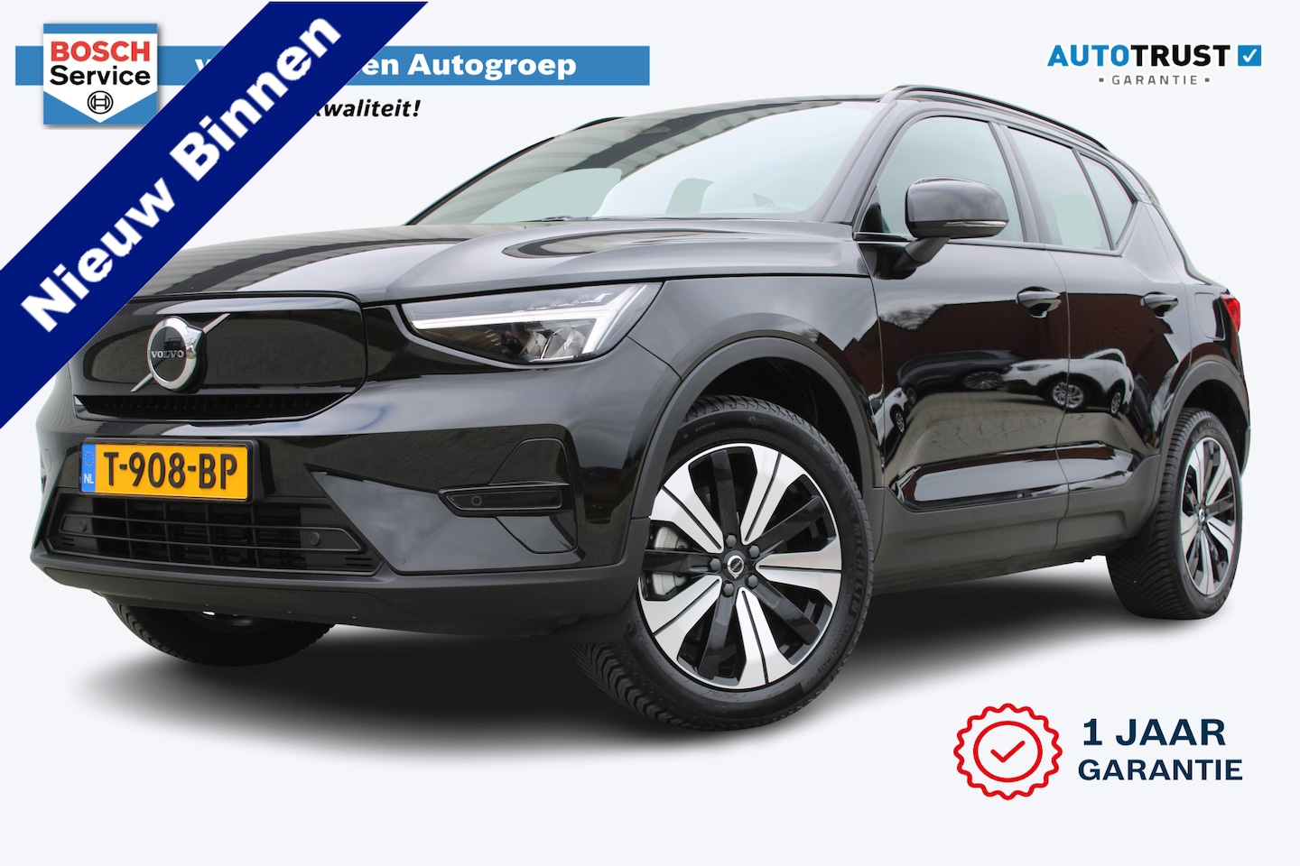 Volvo XC40 - Recharge Core 70 kWh | Incl. 12 maanden garantie | SOH 92% | Cruise control | Climate cont - AutoWereld.nl