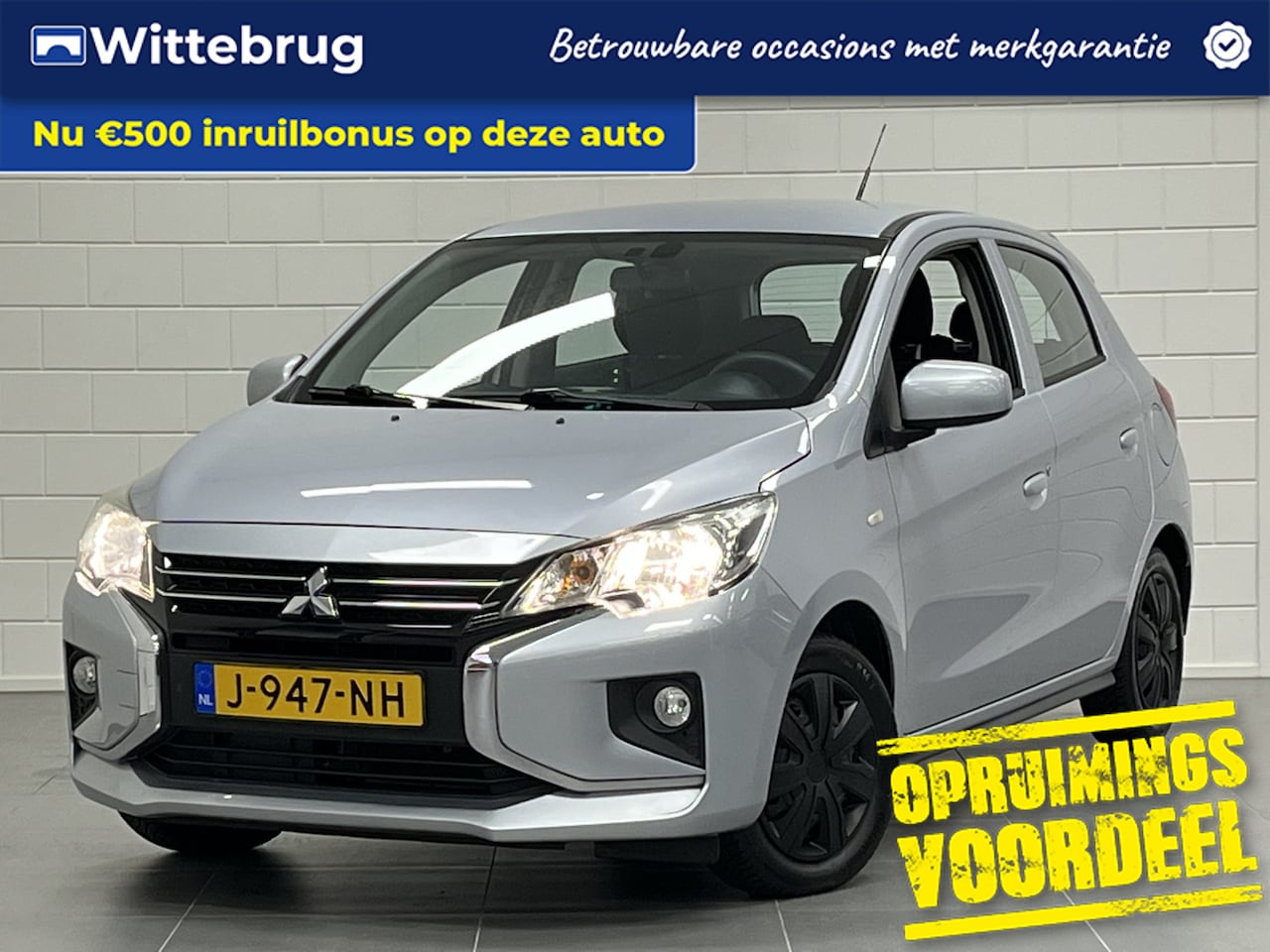 Mitsubishi Space Star - 1.0 Cool+ AIRCO | RADIO / USB | ZUINIGE AUTO! - AutoWereld.nl