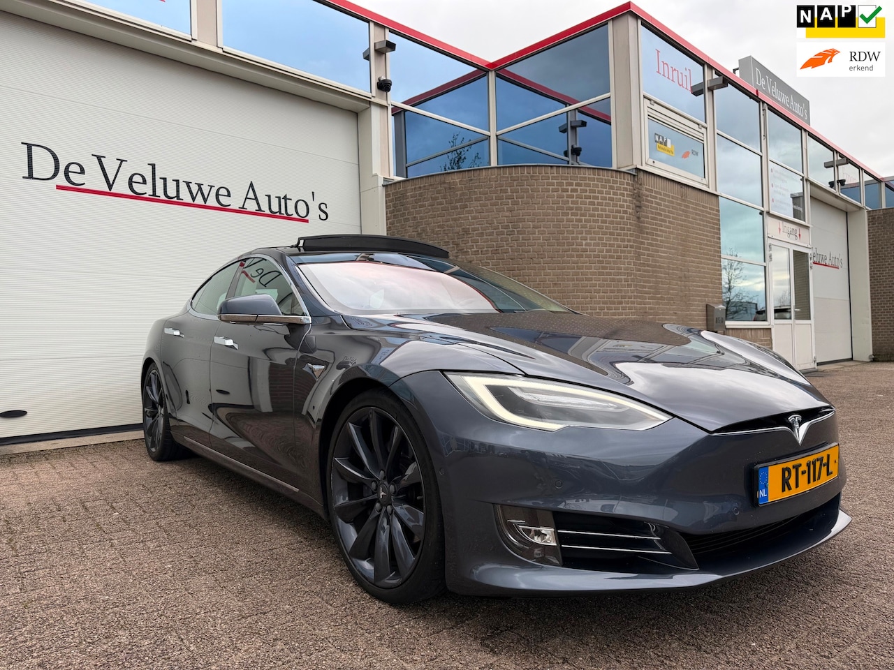 Tesla Model S - 100D AWD|Leder|Pano|Autopilot|Luchtvering| - AutoWereld.nl