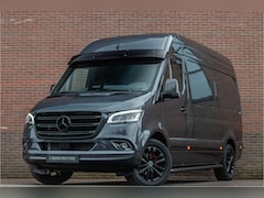 Mercedes-Benz Sprinter - 319 1.9 CDI 191PK L2H2 Black Pack *NIEUW, BPM VOORDEEL*, Leder, Adaptive Cruise, Carplay,
