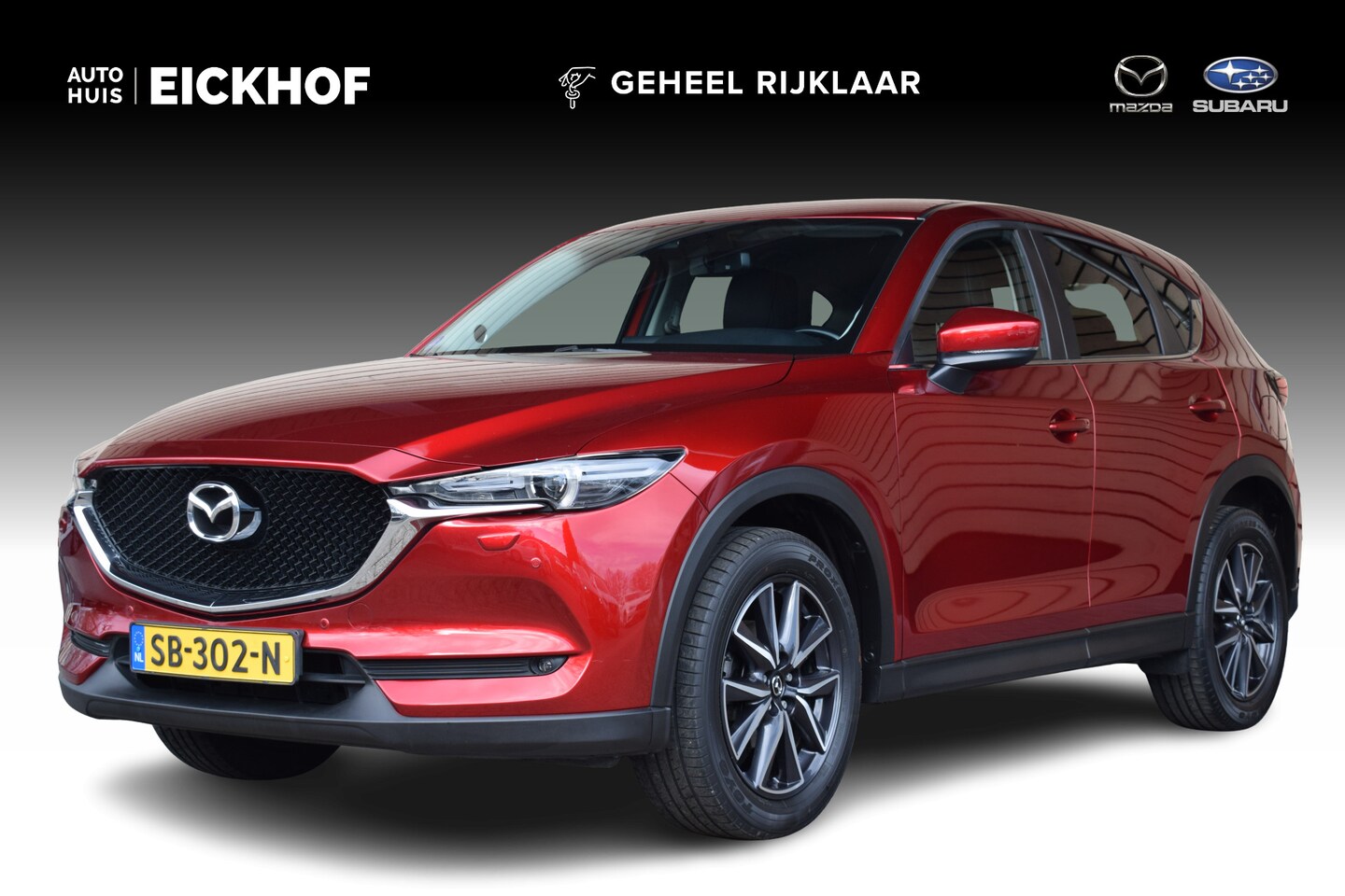 Mazda CX-5 - 2.0 SkyActiv-G 165 Skylease GT - 19 Inch lichtmetalen velgen - Trekhaak - AutoWereld.nl