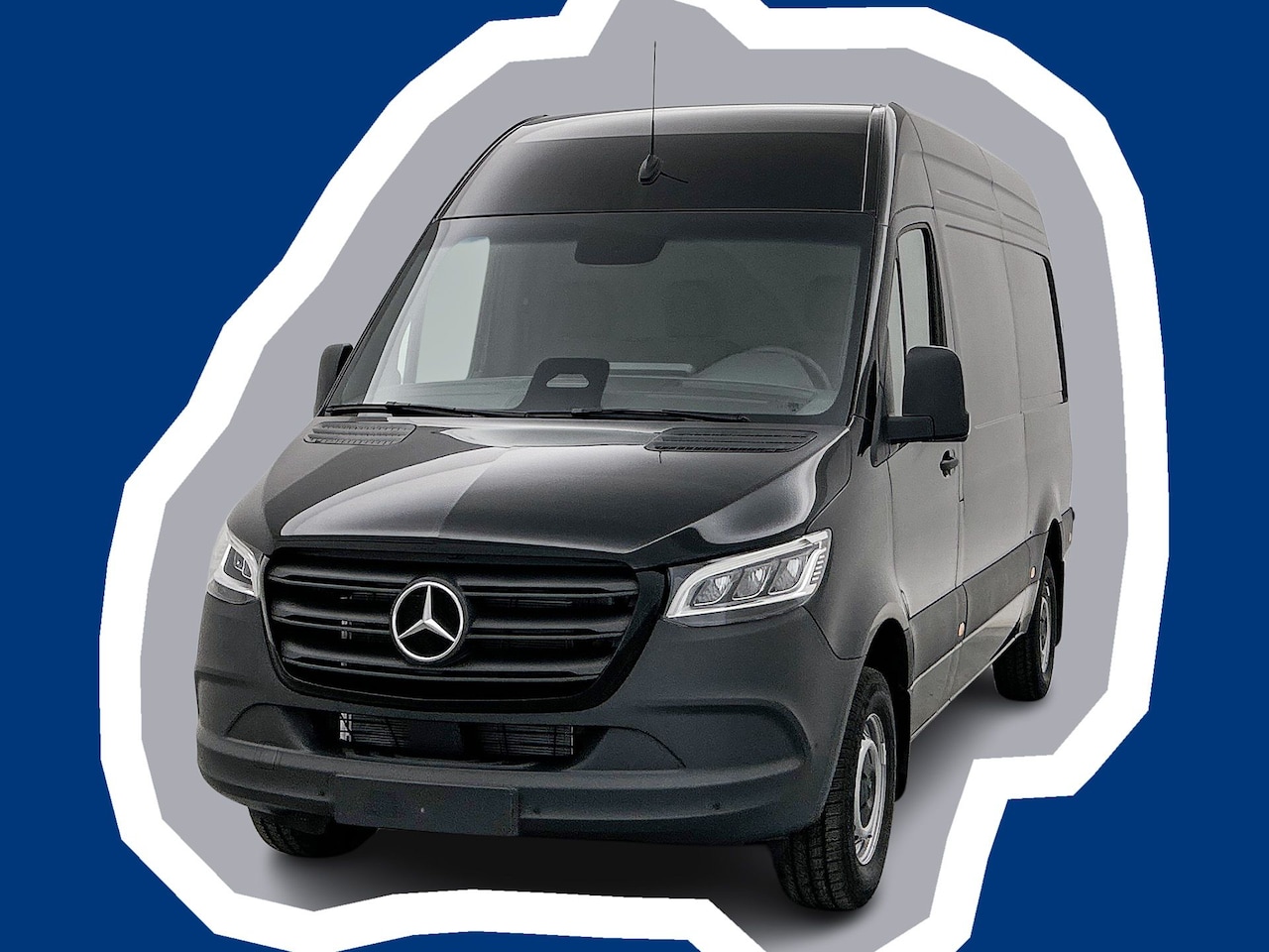 Mercedes-Benz Sprinter - 317 1.9 CDI L2 Select Navigatie Trekhaak 3500kg Betimmering Led Facelift BPM-vrij - AutoWereld.nl