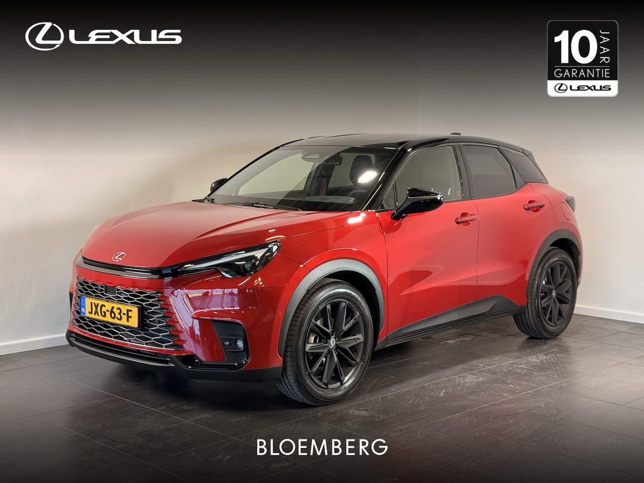 Lexus LBX - 35th Edition | Advanced Pack | Dark Rose Semi - Aniline leder, zwart | - AutoWereld.nl