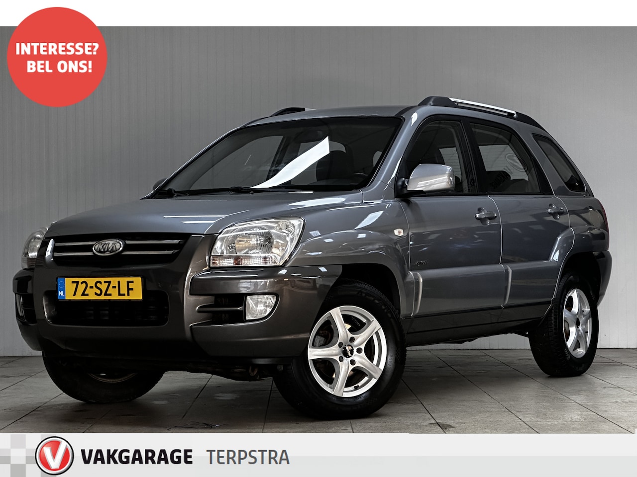 Kia Sportage - 2.7 V6 Adventure 4WD/ D-Riem verv: 214000 KM!/ Trekhaak/ Half-Leder/ Clima/ Cruise/ Elek. - AutoWereld.nl