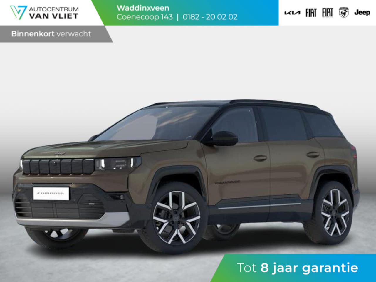 Jeep Compass - 1.2 e-Hybrid Plug-In First Edition 1.2 e-Hybrid Plug-In First Edition - AutoWereld.nl